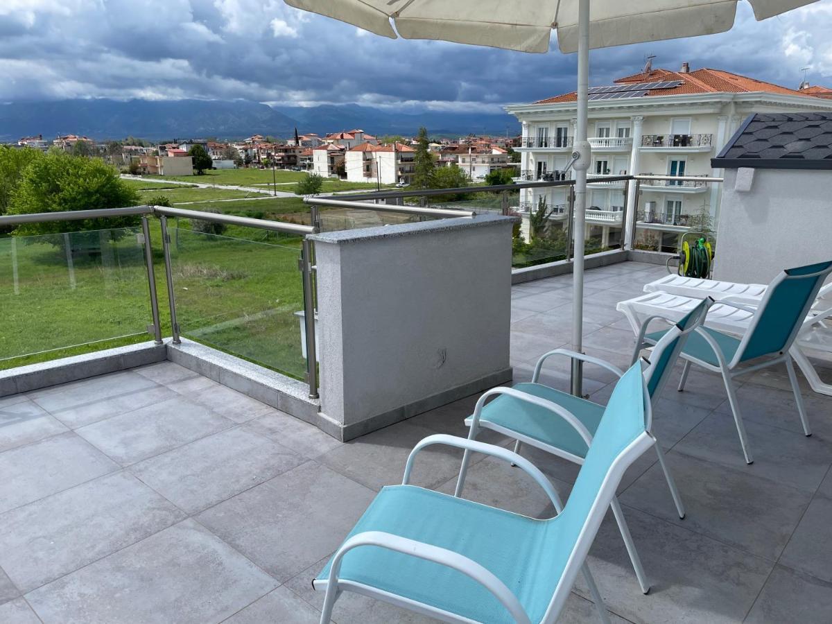 Breathtaking View Design Apartment Kateríni Exterior foto